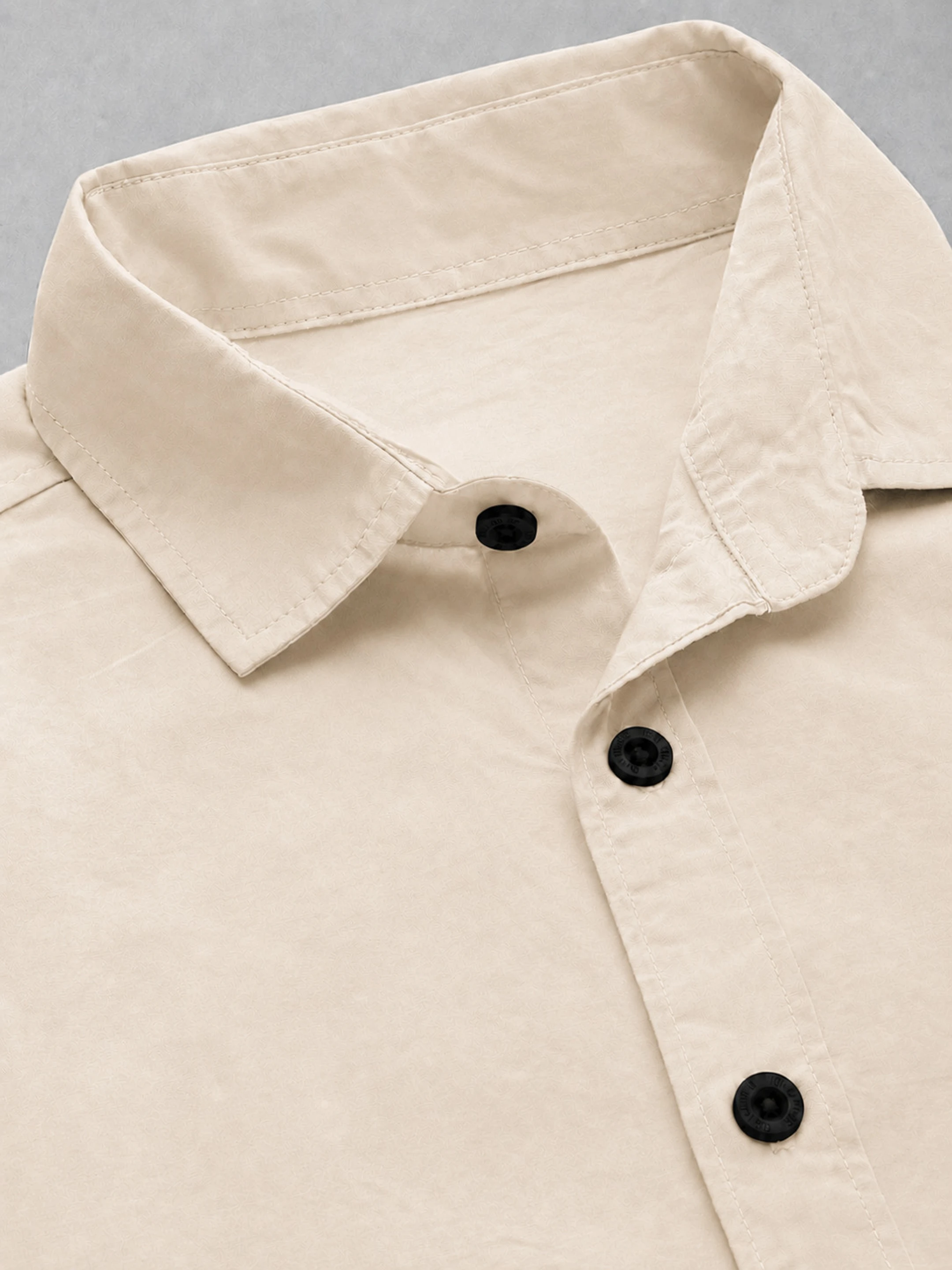 Men Regular Fit Solid Spread Collar Casual Shirt (Pack of 2)