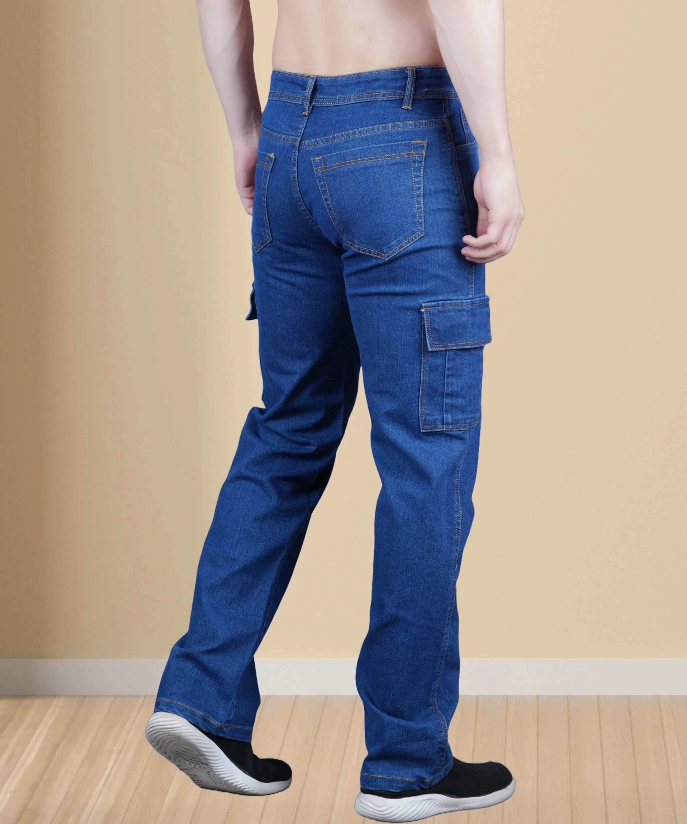 Fit Jeans Men Cargos