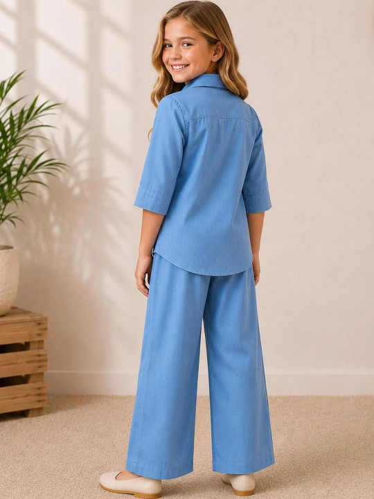 Girls Shirt with Trousers