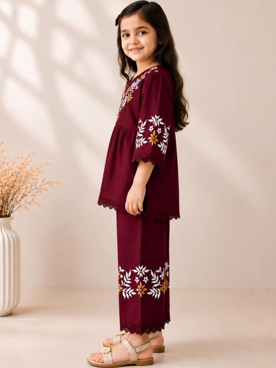 Girls Printed Palazzos