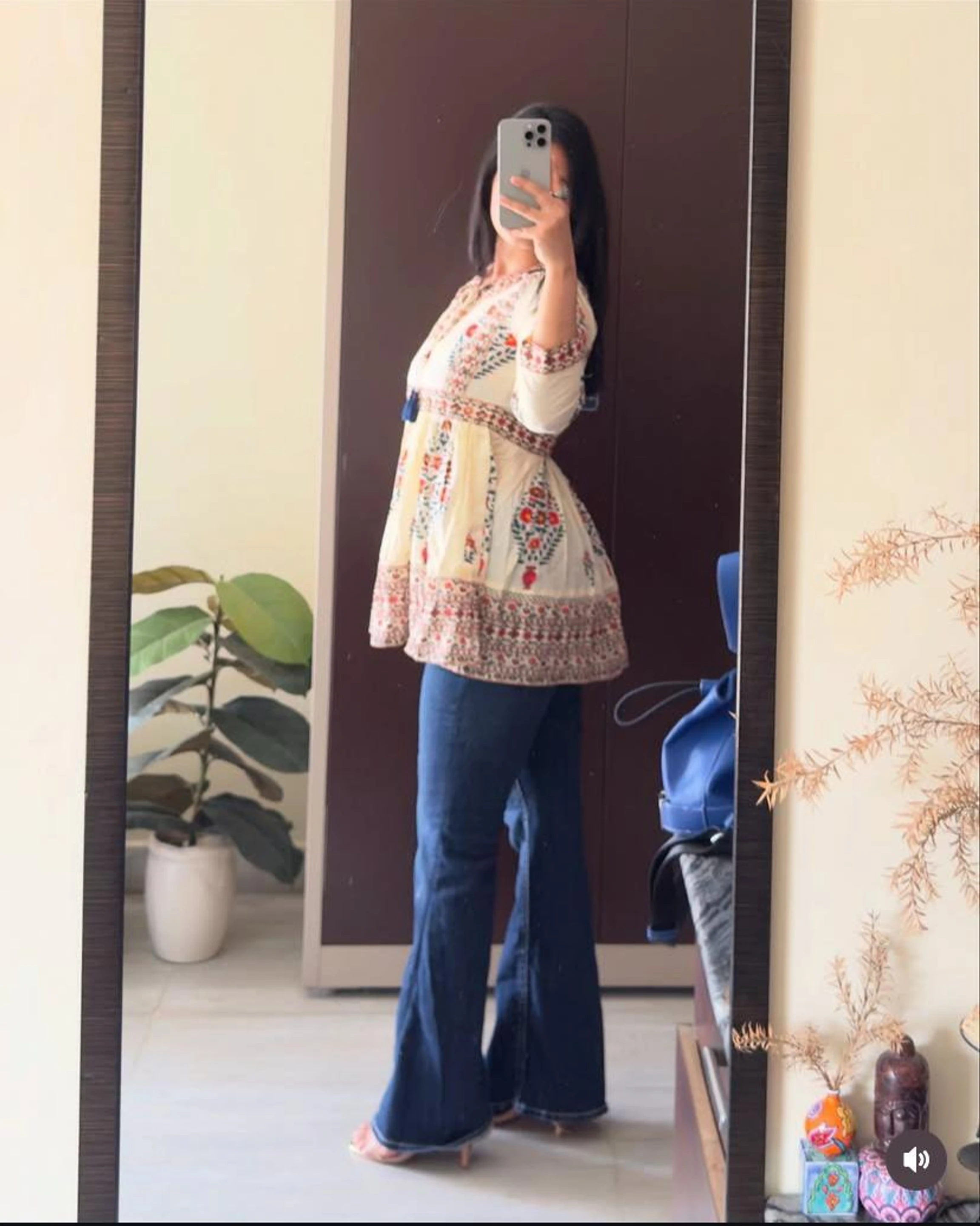 Party Regular Sleeves Printed Women Multicolor Top