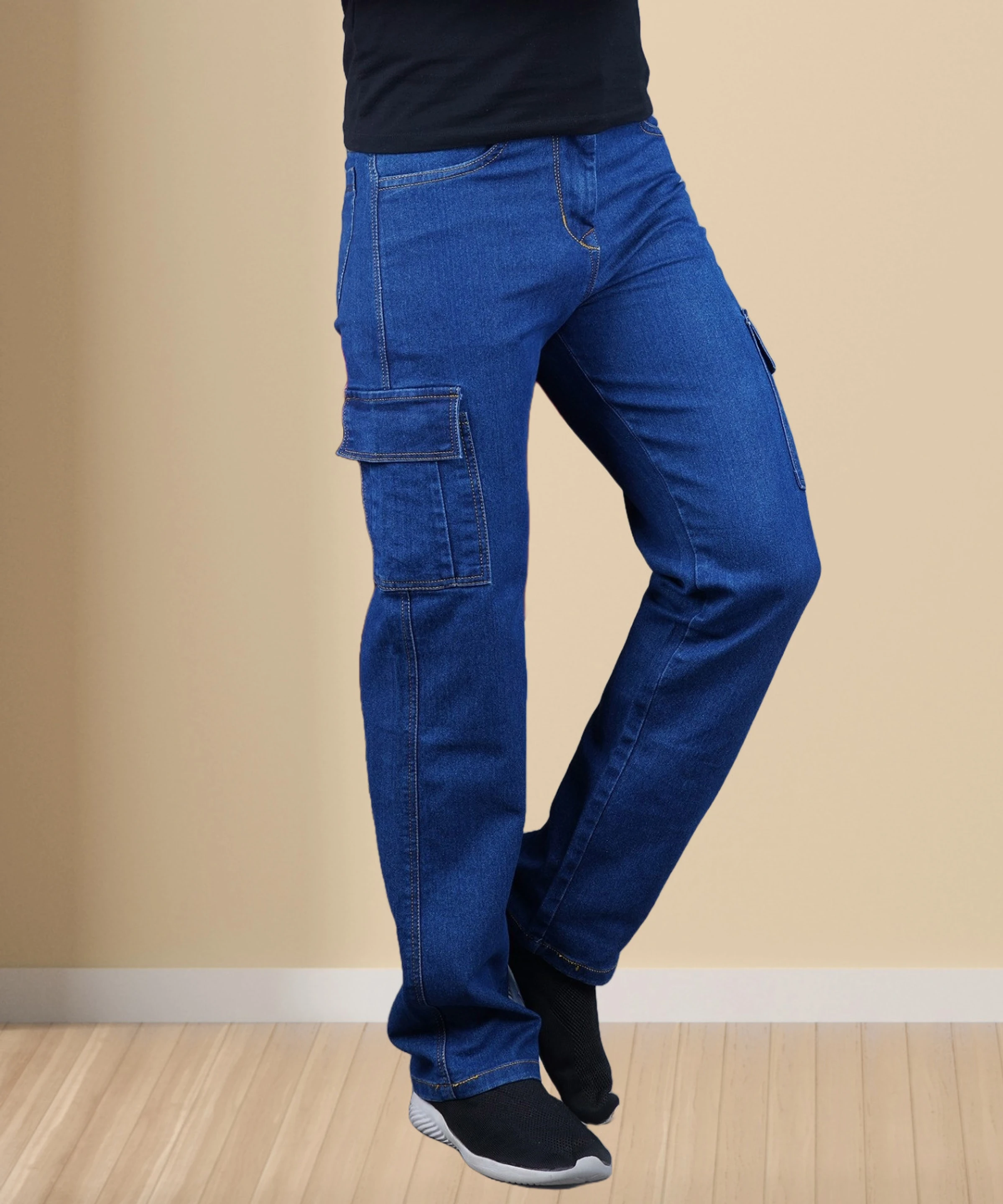 Fit Jeans Men Cargos